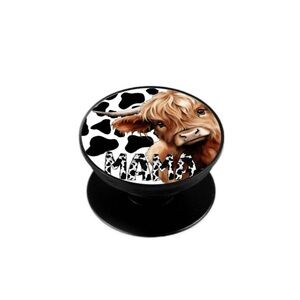 Cow Print Mama Phone Grip